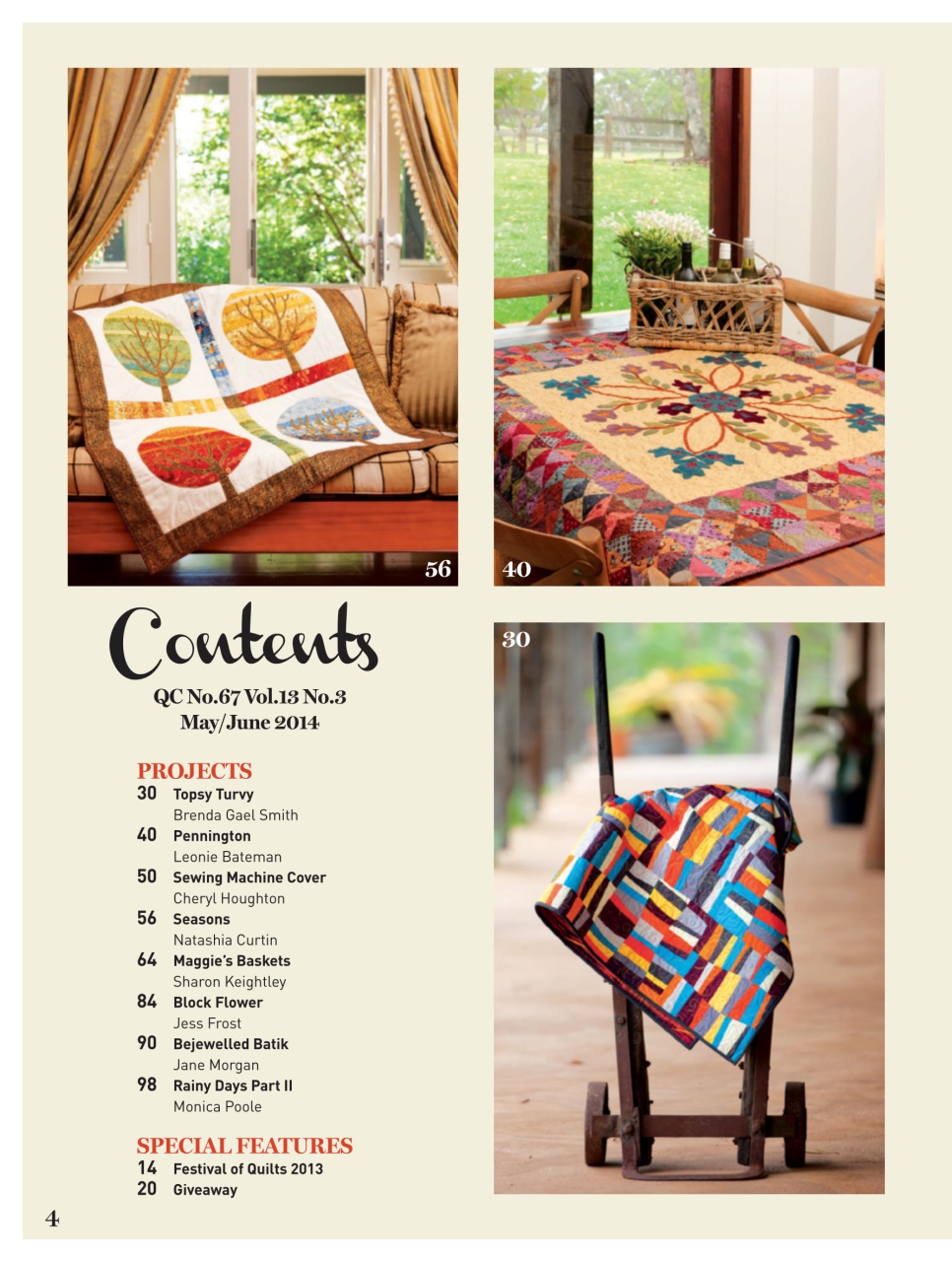 Quilters Companion Preview Pages