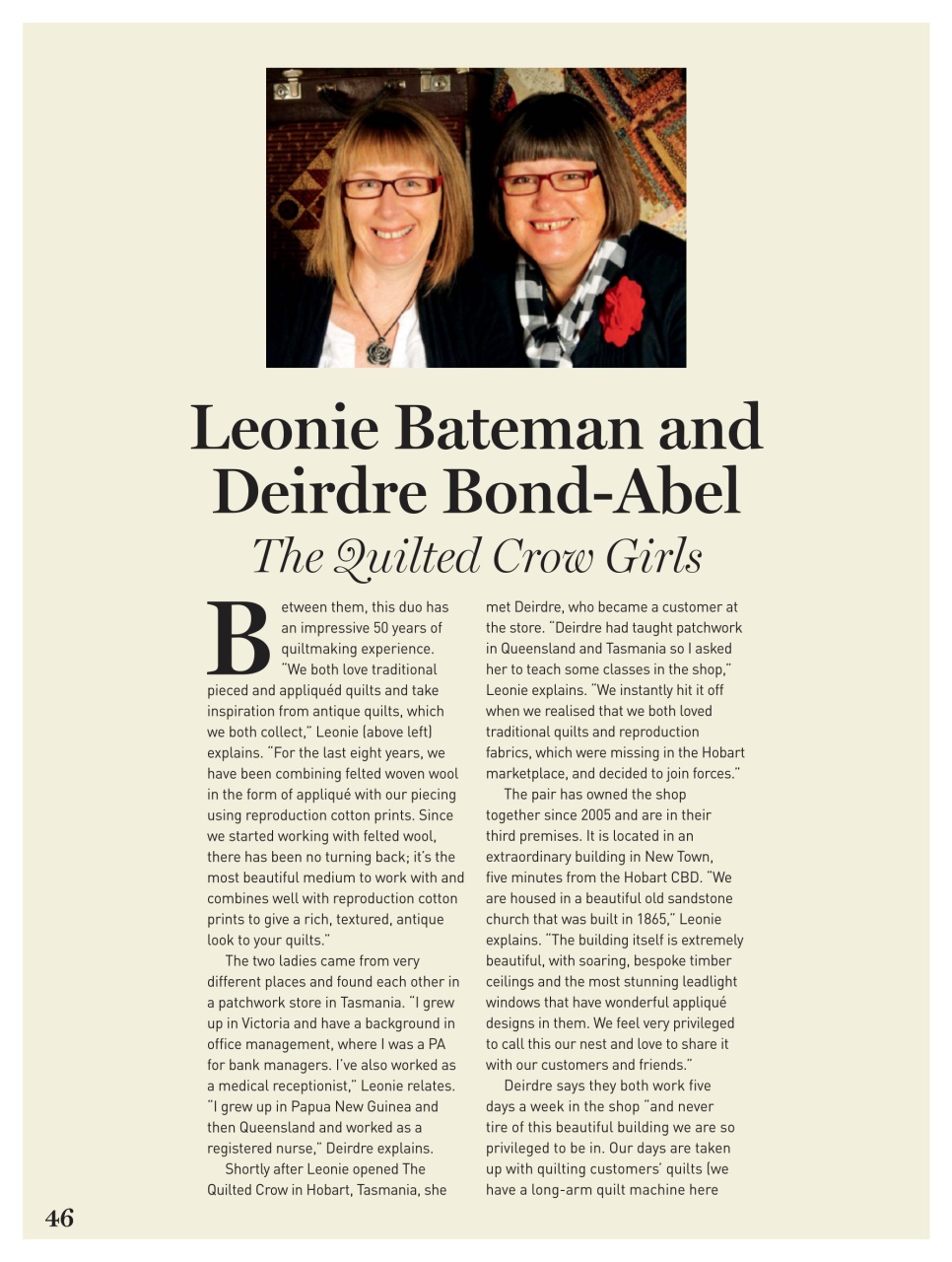 Quilters Companion Preview Pages