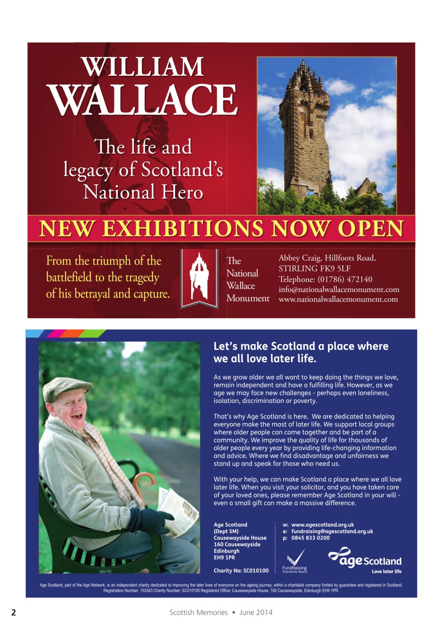 Scottish Memories Preview Pages