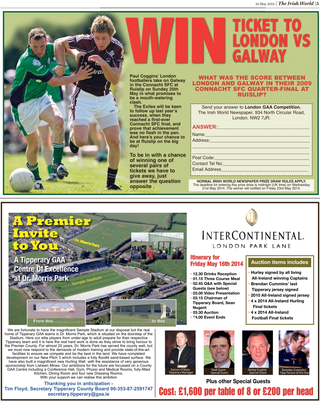 Irish World Preview Pages
