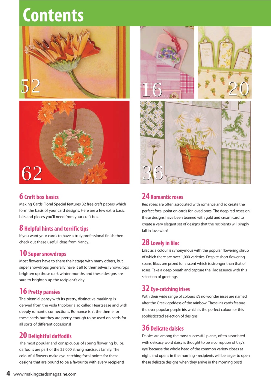 Making Cards & Papercraft Preview Pages