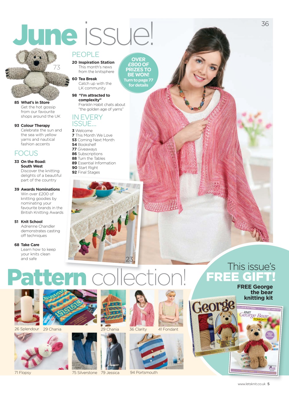 Let's Knit Preview Pages