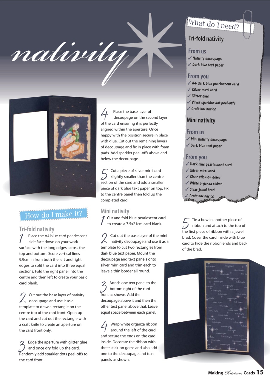 Making Cards & Papercraft Preview Pages