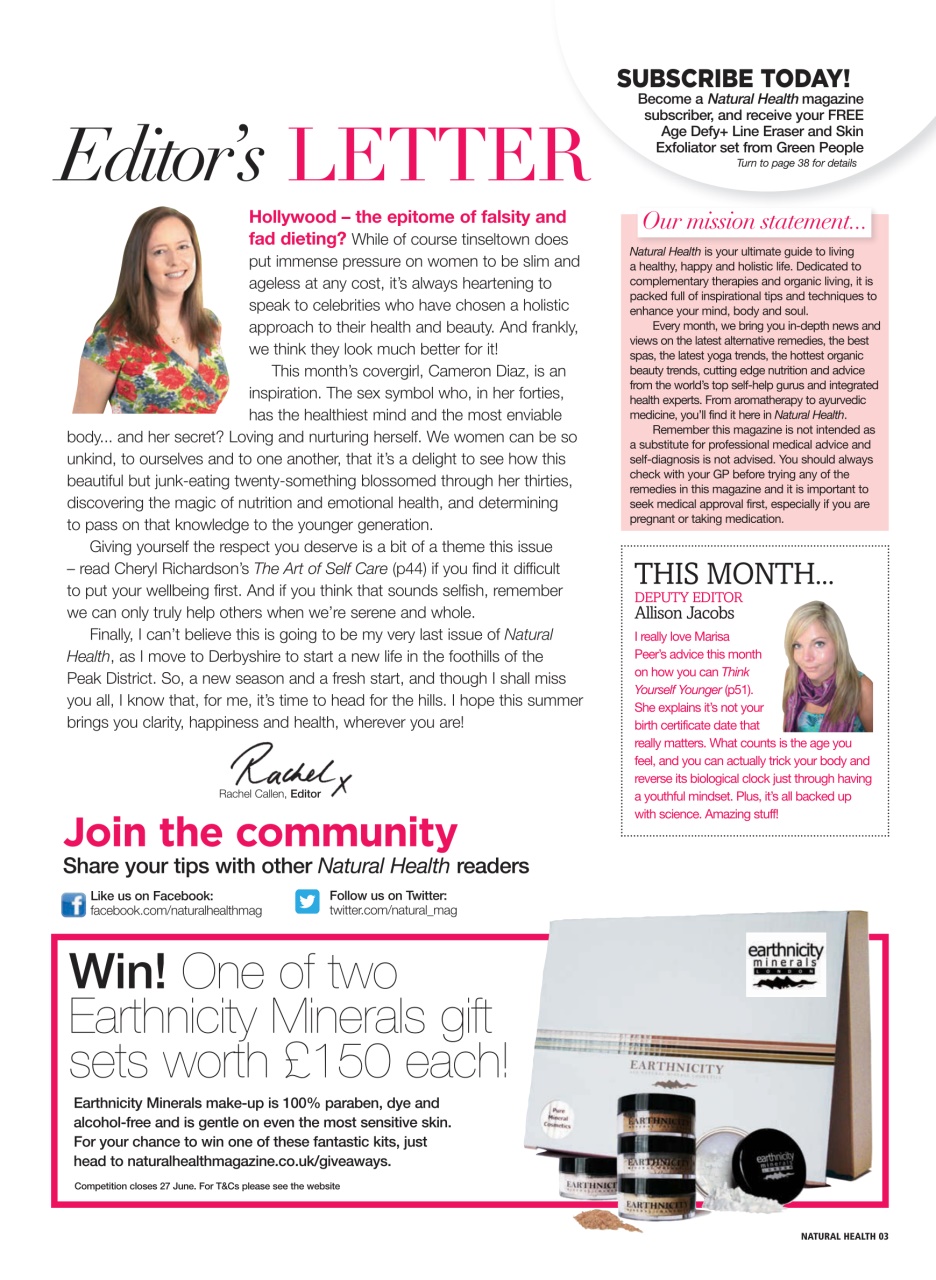 Natural Health Preview Pages