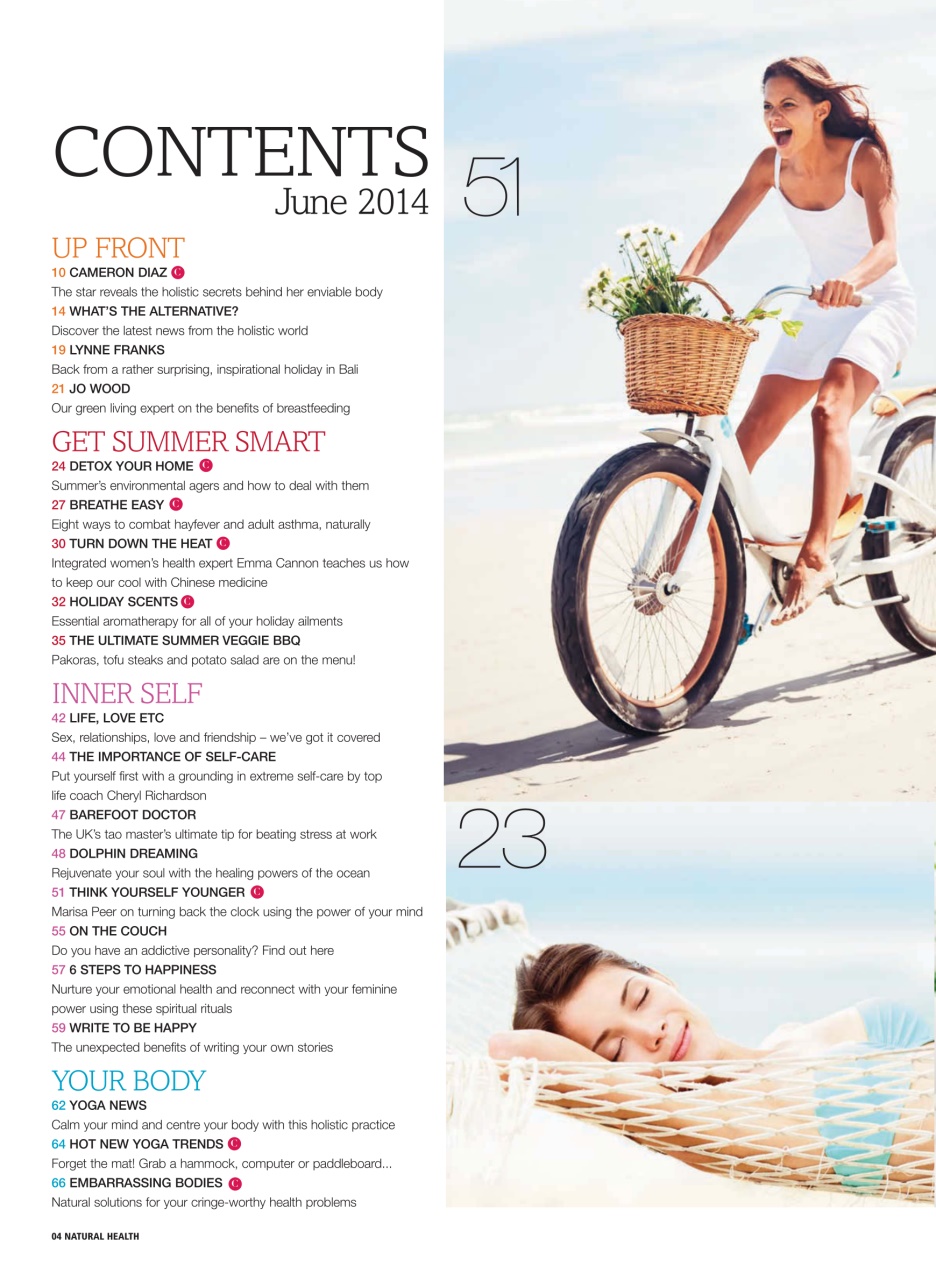 Natural Health Preview Pages