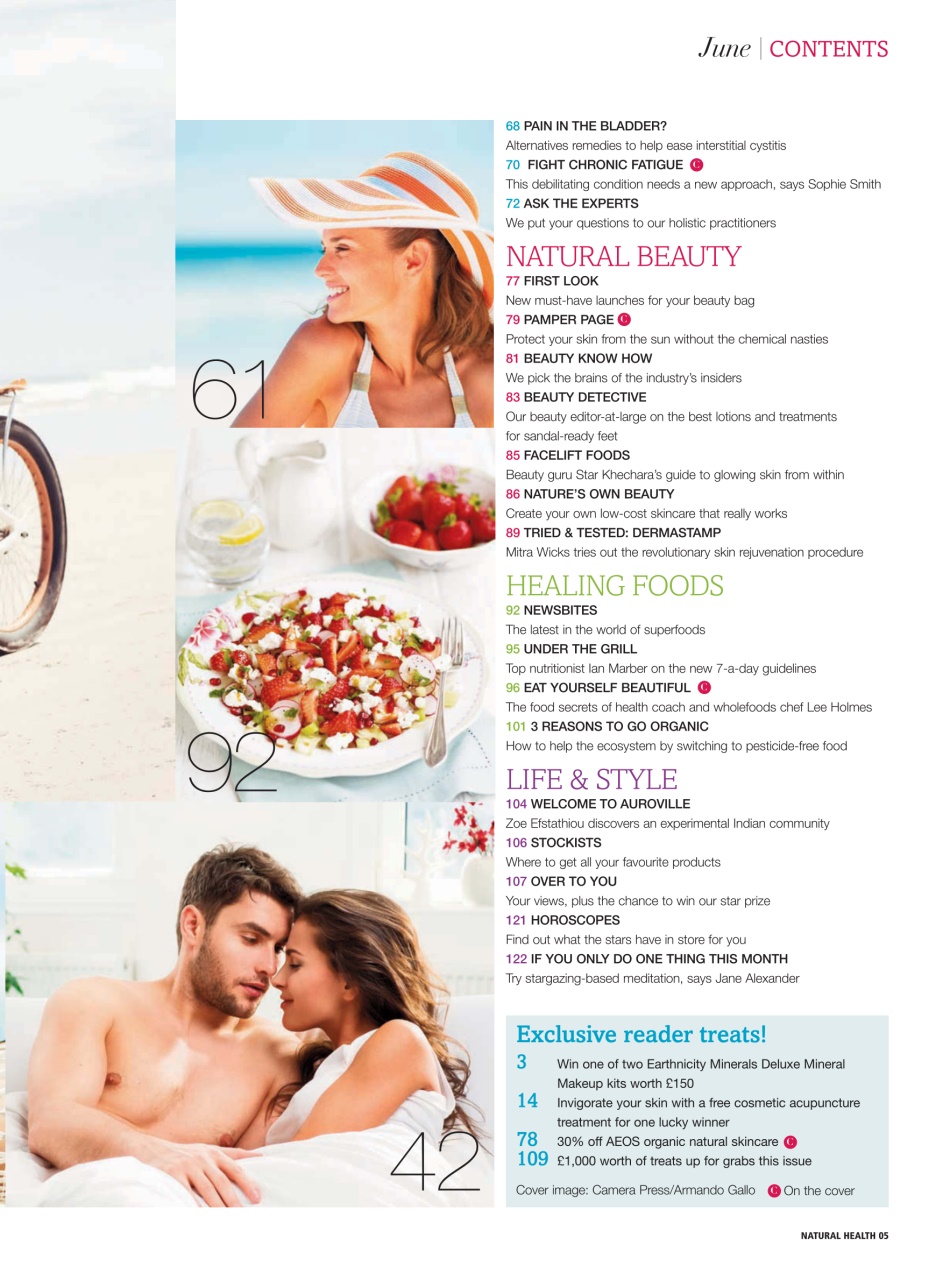 Natural Health Preview Pages