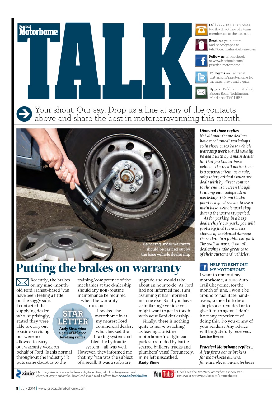 Practical Motorhome Preview Pages