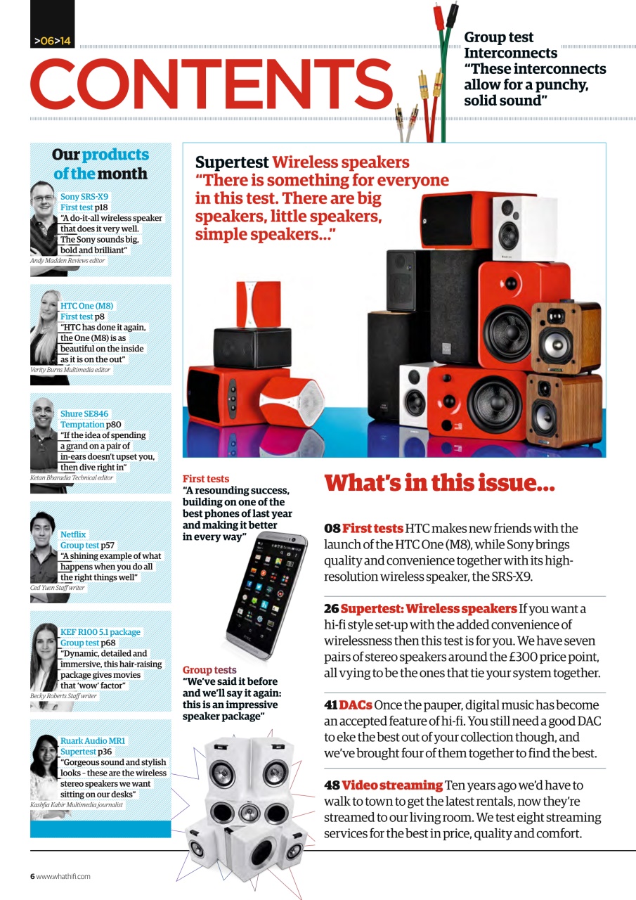 What HiFi Preview Pages