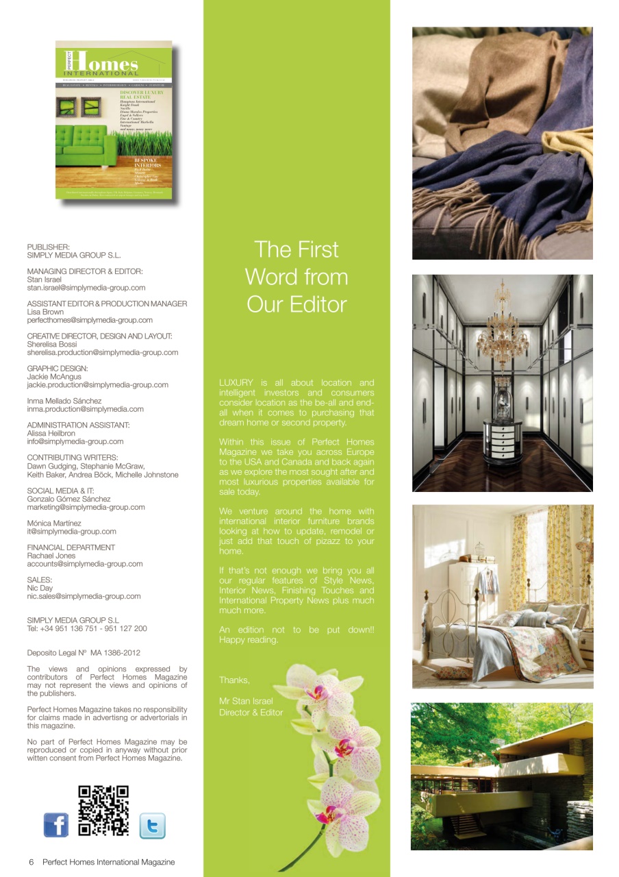 Perfect Homes Preview Pages