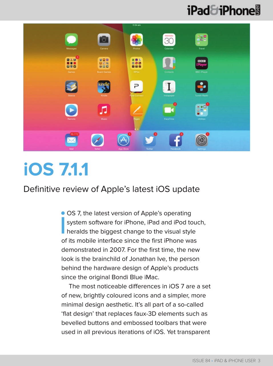 iPad and iPhone User Preview Pages