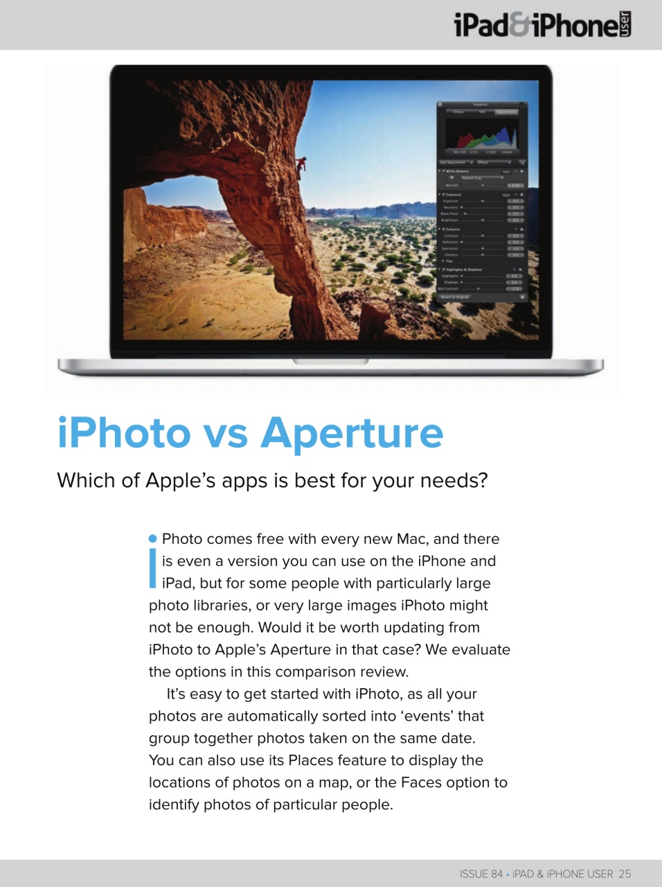 iPad and iPhone User Preview Pages