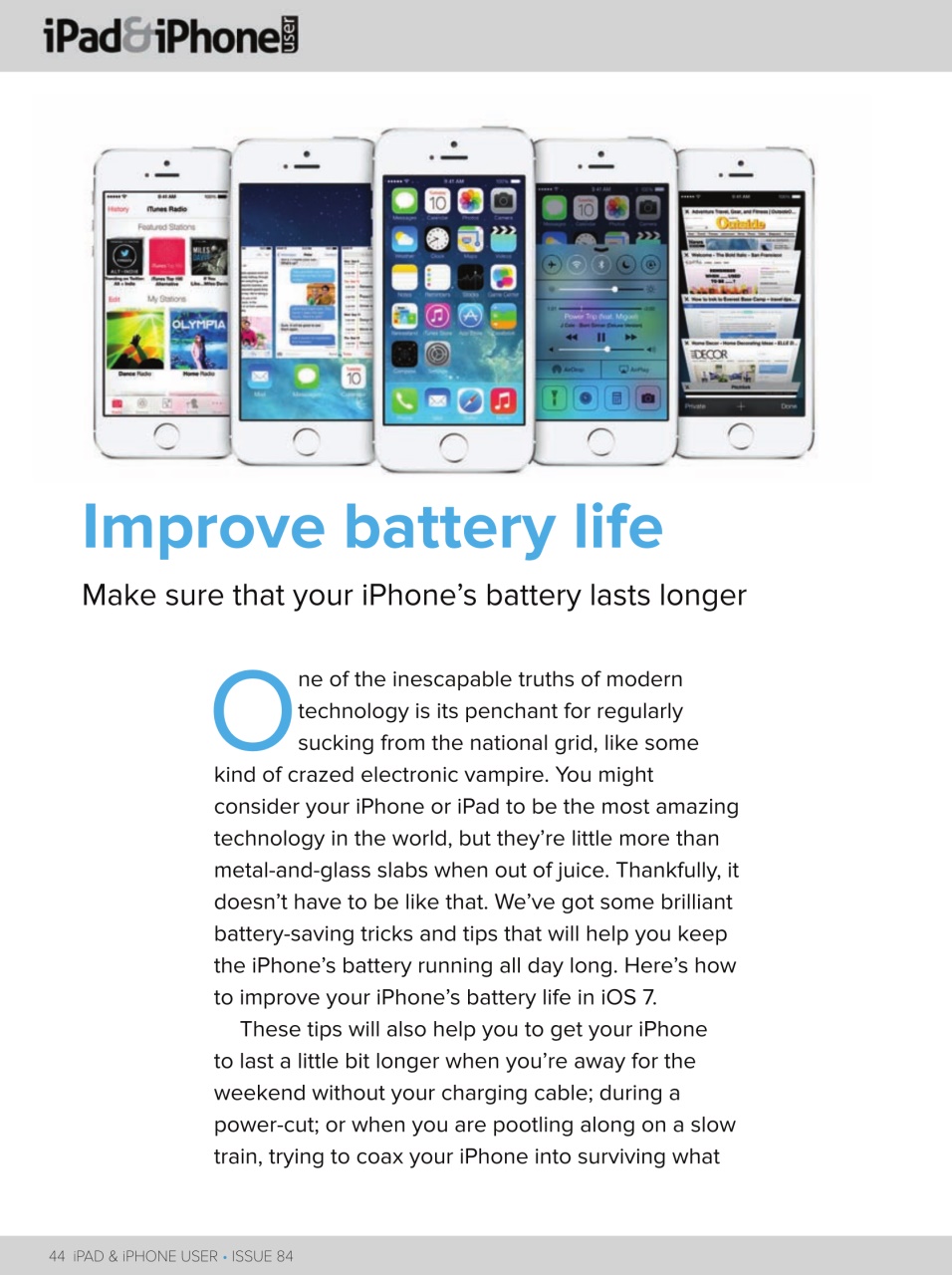 iPad and iPhone User Preview Pages
