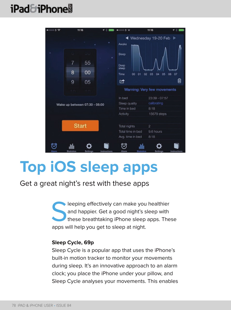 iPad and iPhone User Preview Pages
