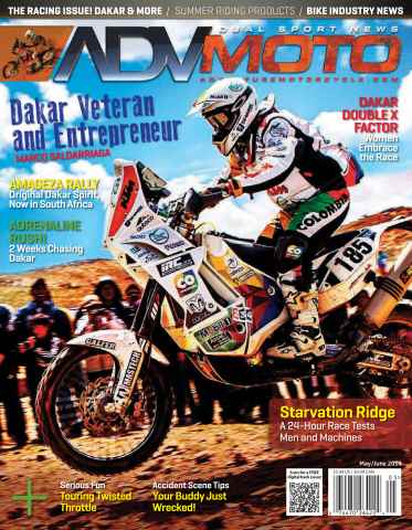 Adventure Motorcycle issue May-June 2014