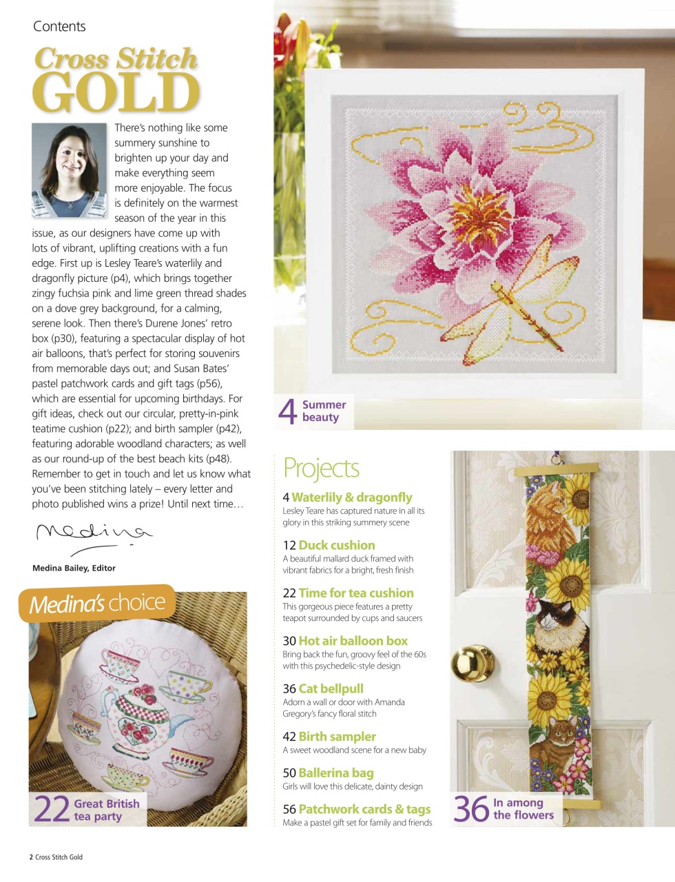 Cross Stitch Gold Preview Pages