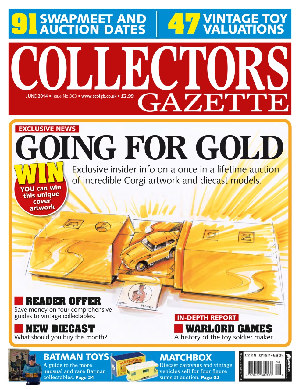 Collectors Gazette Preview Pages