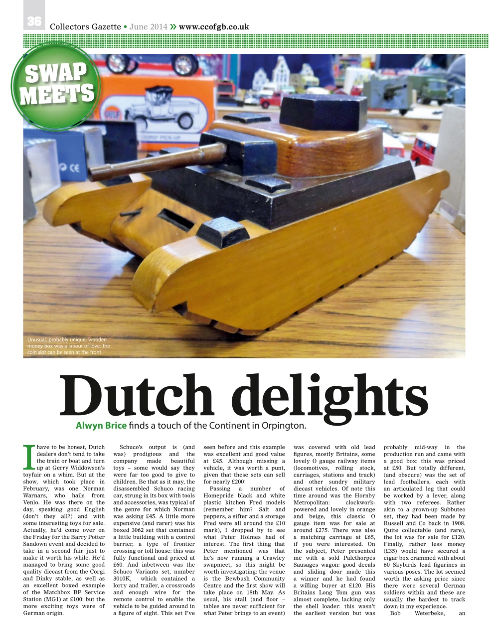 Collectors Gazette Preview Pages