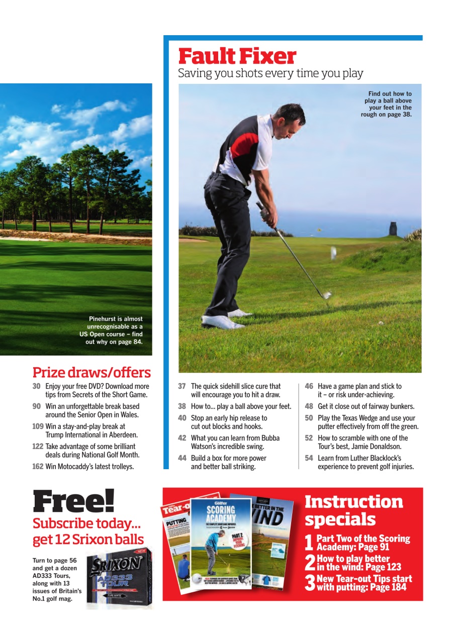 Today's Golfer Preview Pages