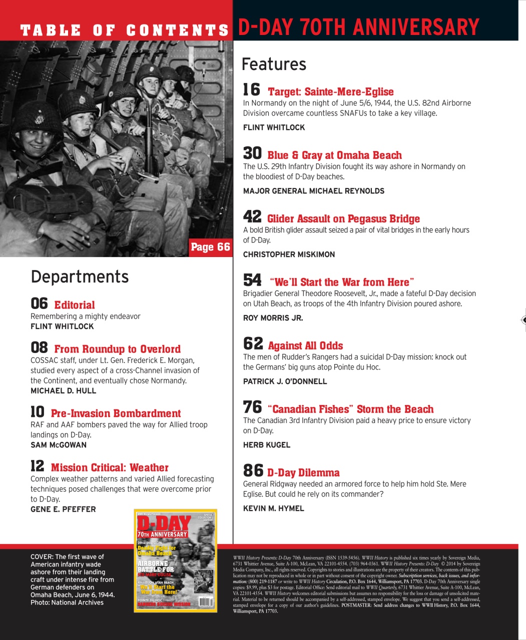 WW2 History Magazine Preview Pages