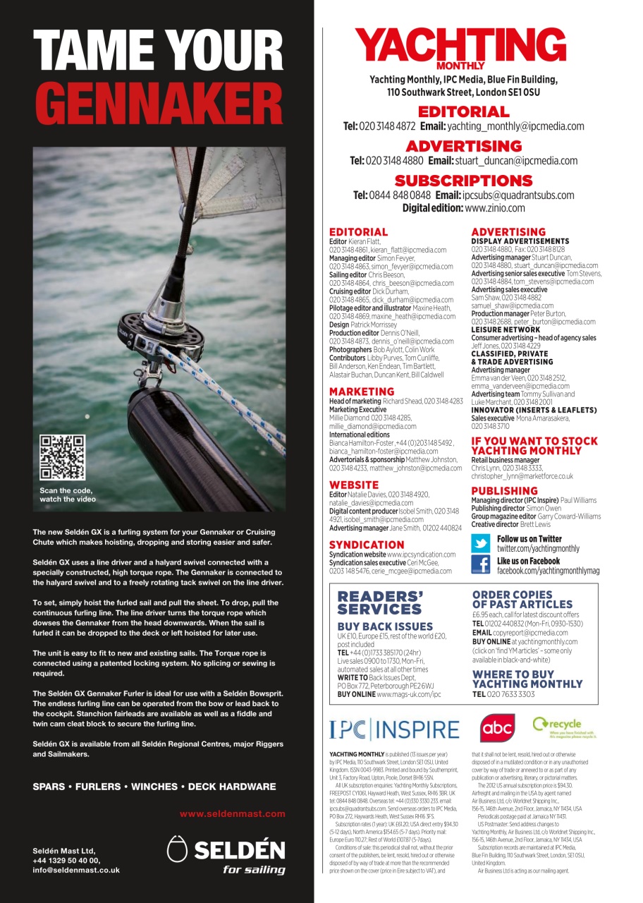 Yachting Monthly Preview Pages