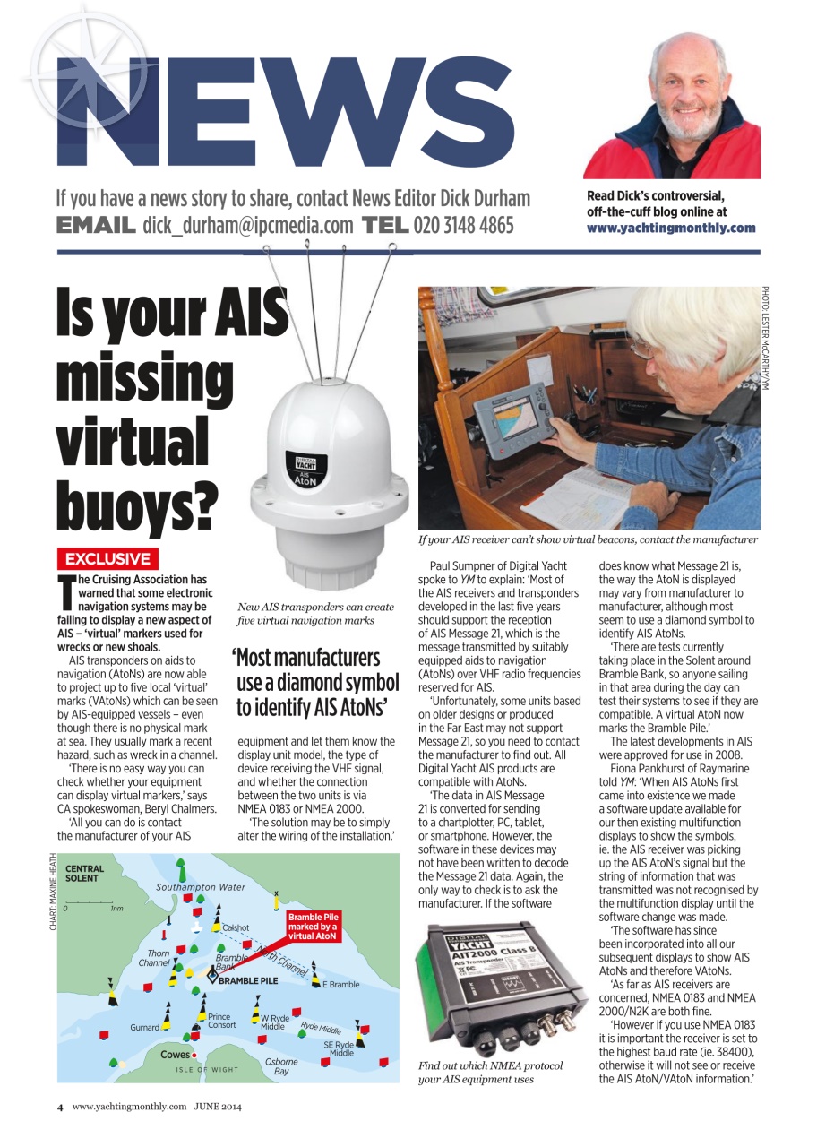 Yachting Monthly Preview Pages