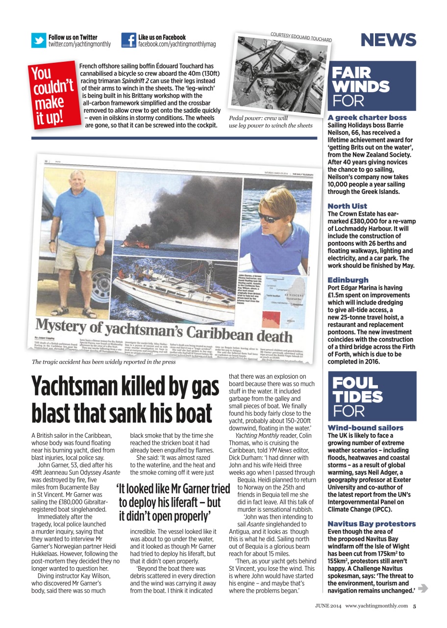 Yachting Monthly Preview Pages