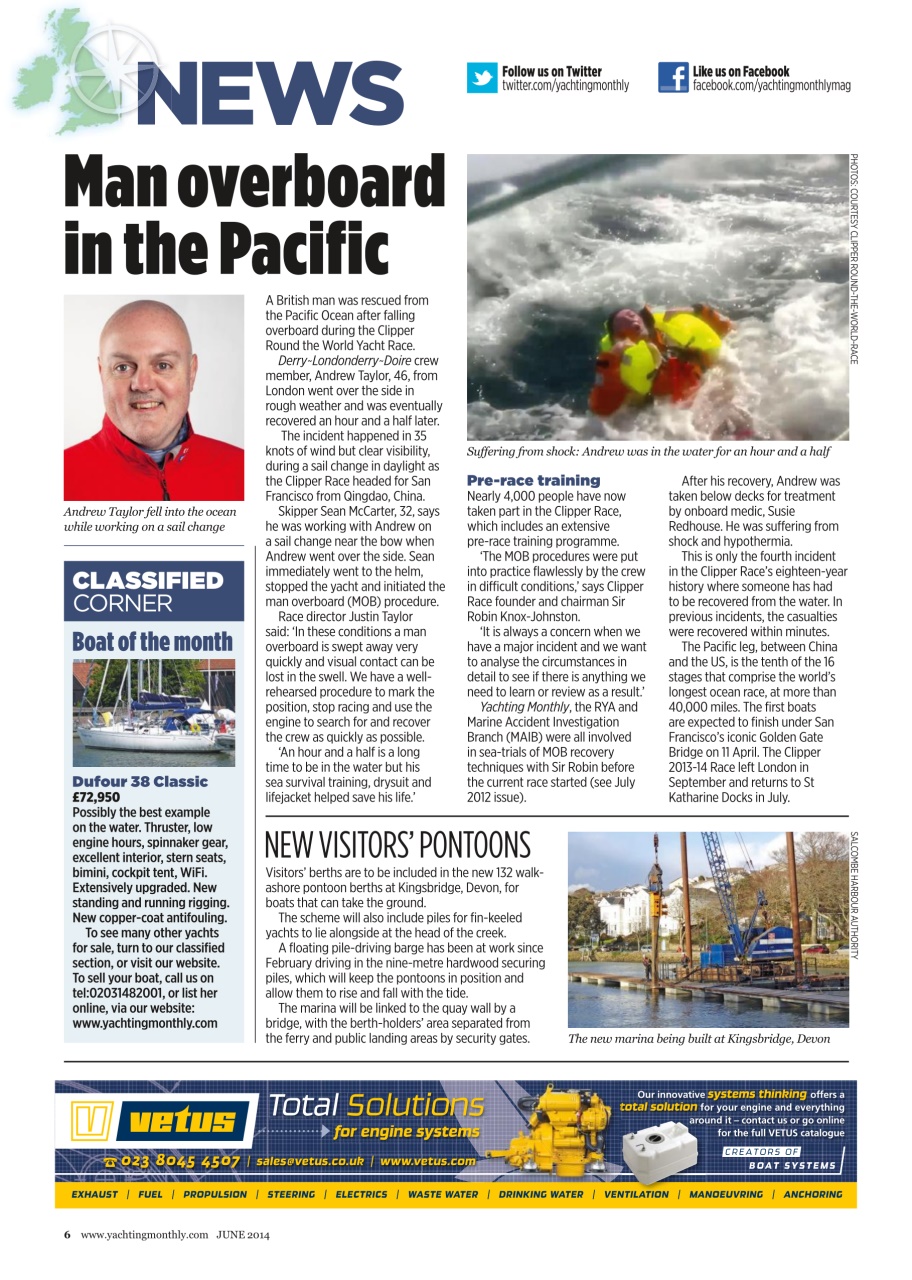 Yachting Monthly Preview Pages