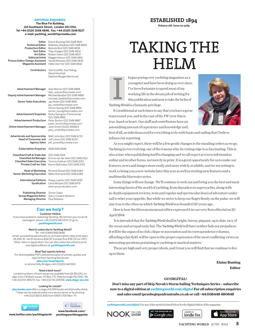 Yachting World Preview Pages