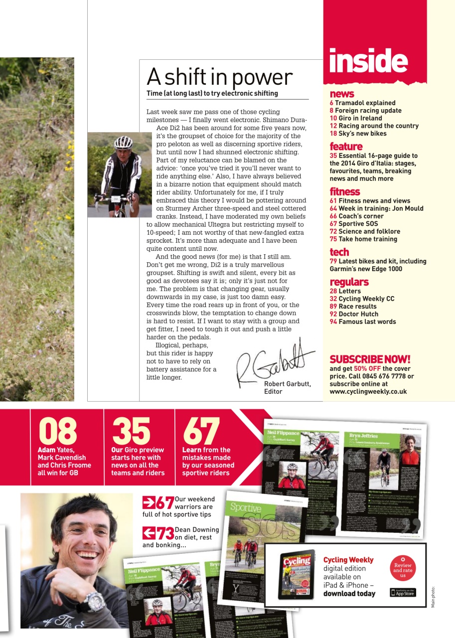 Cycling Weekly Preview Pages