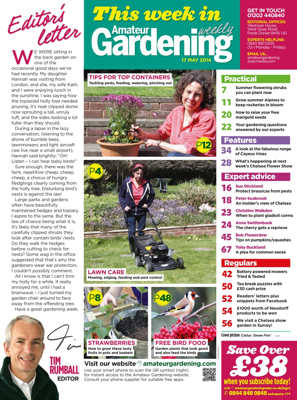 Amateur Gardening Preview Pages