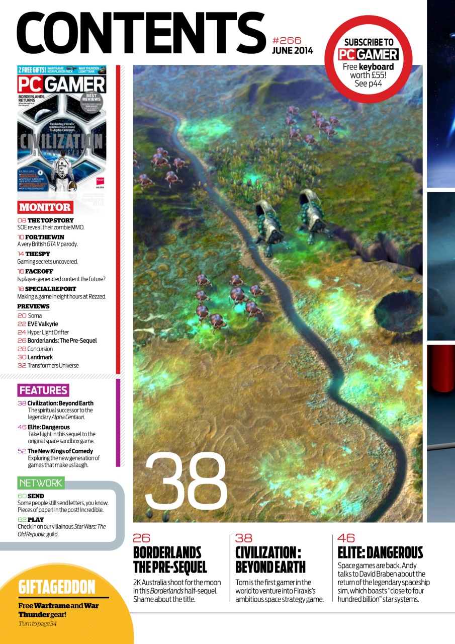 PC Gamer (UK Edition) Preview Pages