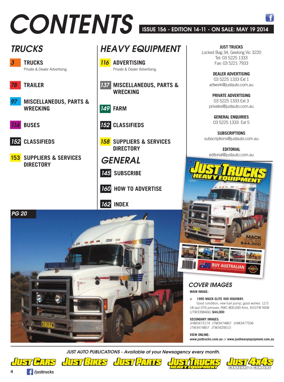 JUST TRUCKS Preview Pages