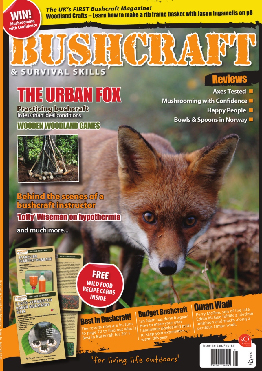 Bushcraft & Survival Skills Magazine Preview Pages