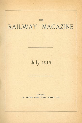 Railway Magazine issue 