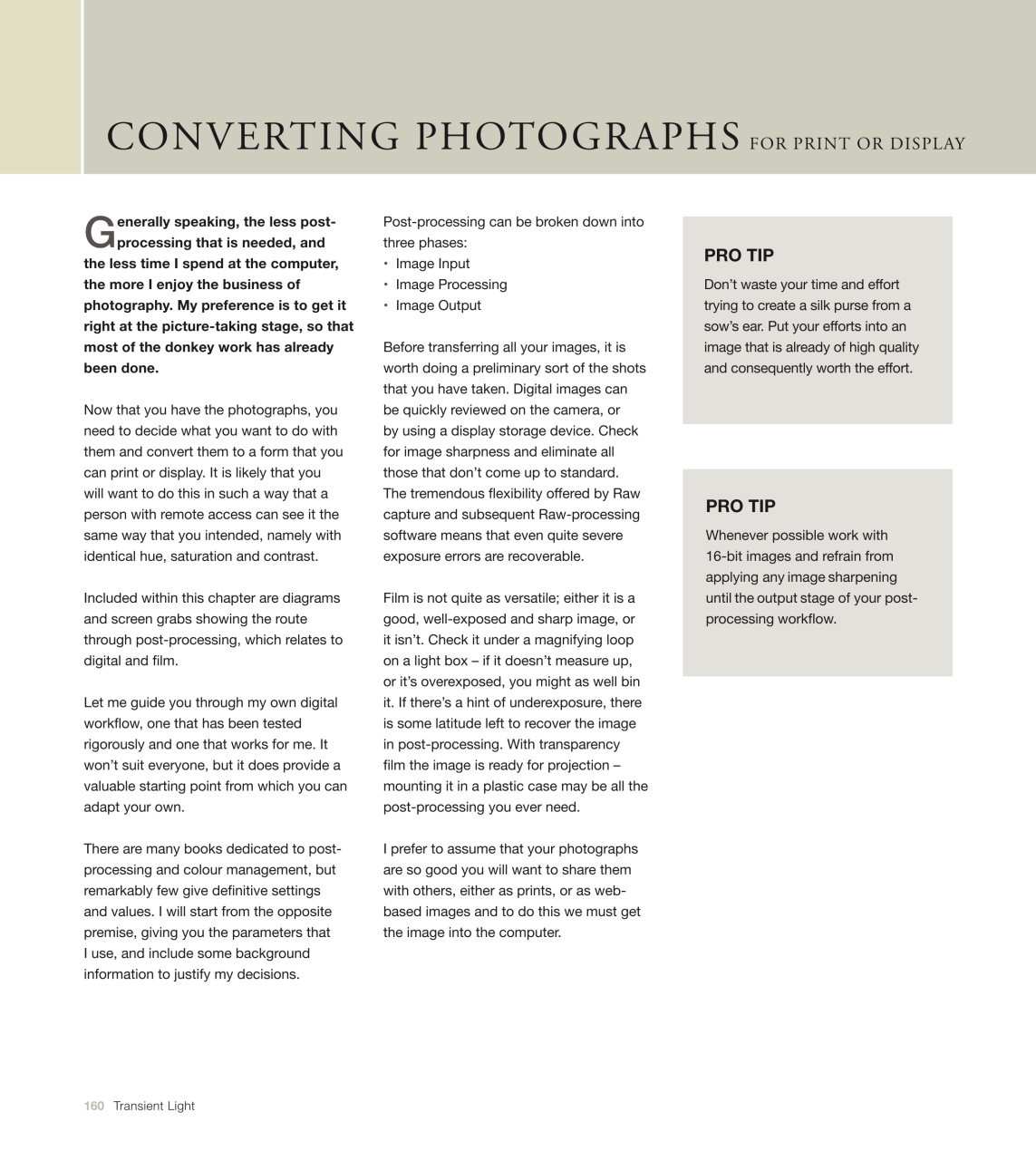 Outdoor Photography Preview Pages