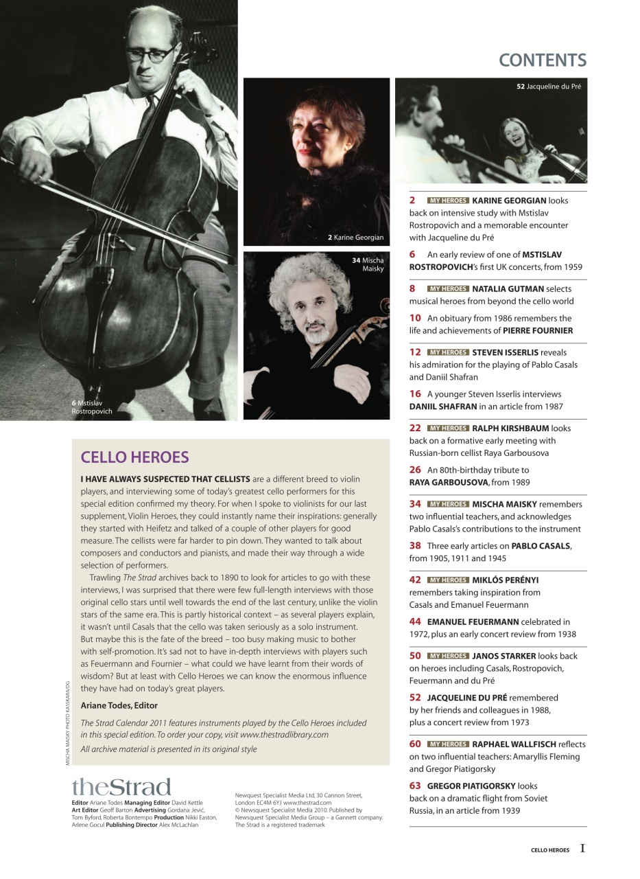 The Strad Preview Pages