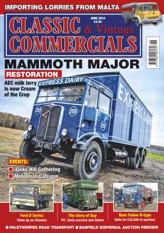 Classic & Vintage Commercials issue Vol.19 No.8 Mammoth Major