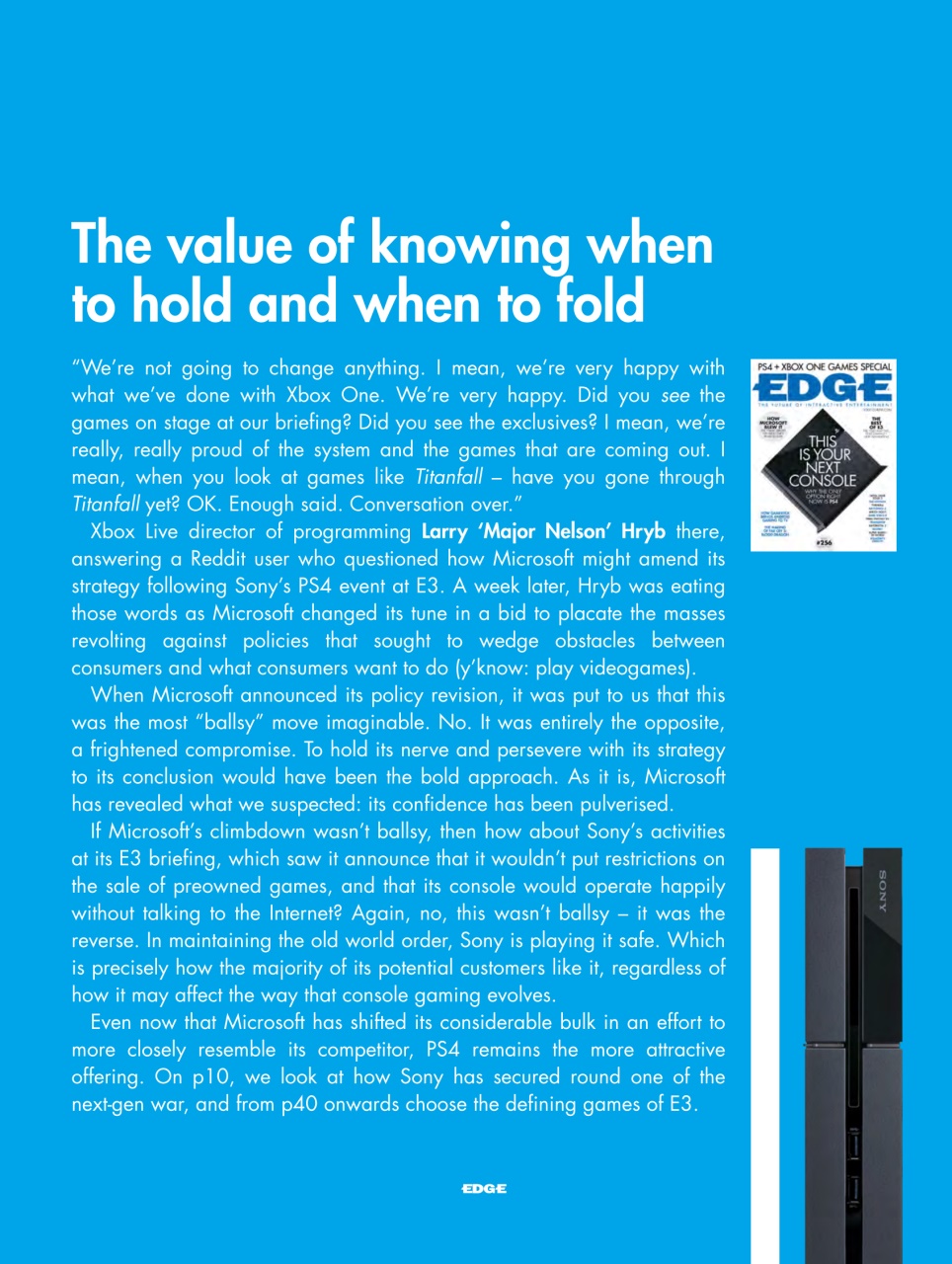 Edge Preview Pages