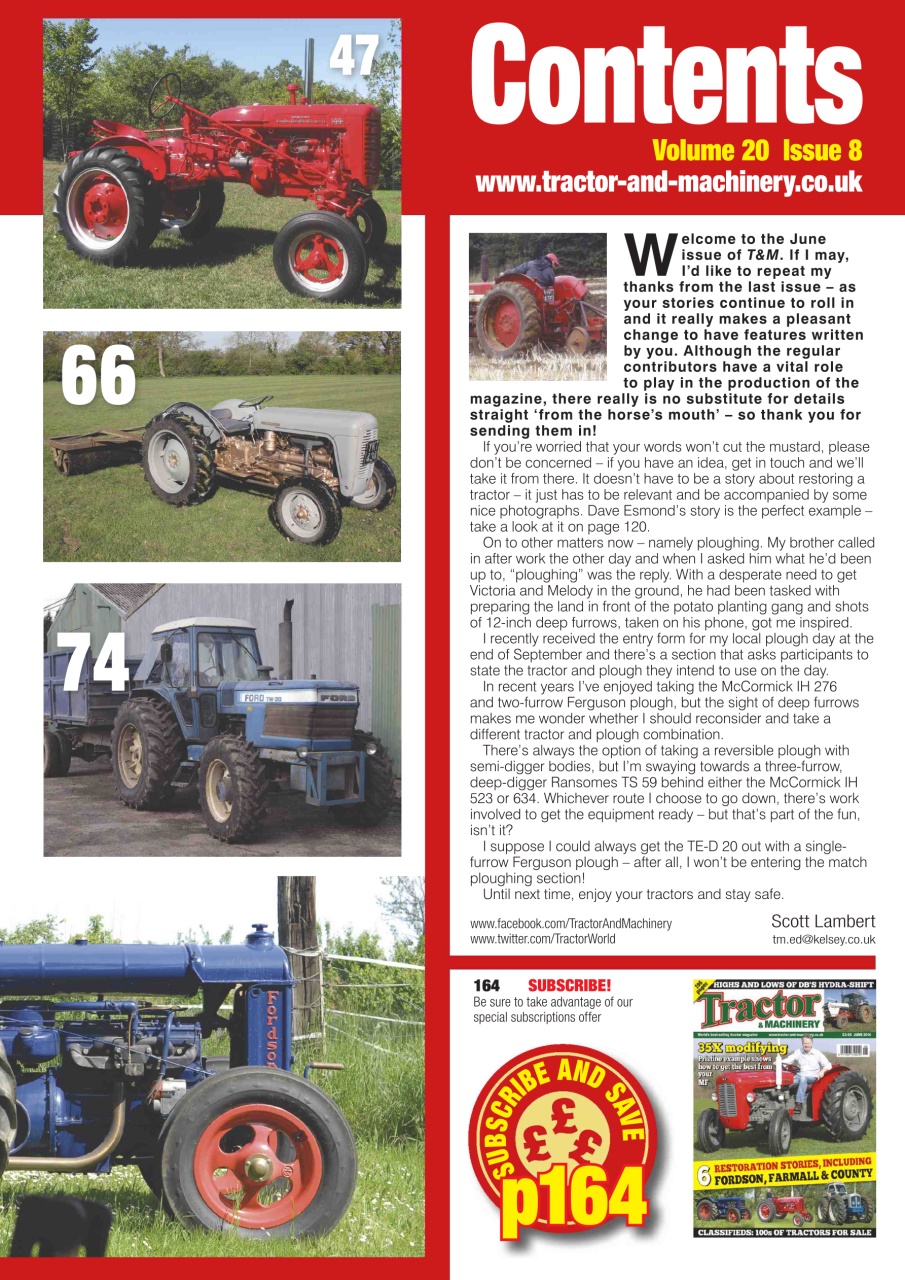 Tractor & Machinery Preview Pages