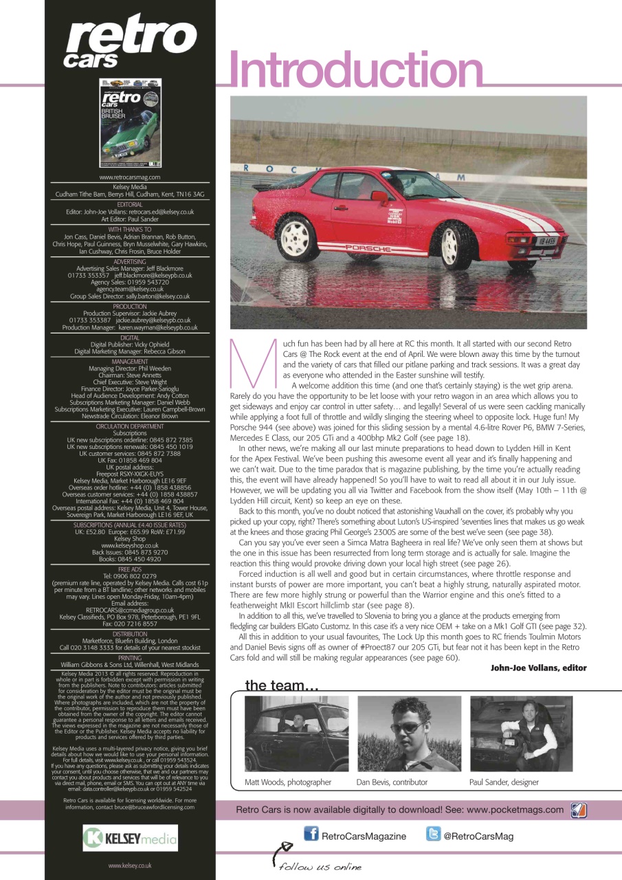 Retro Cars Preview Pages