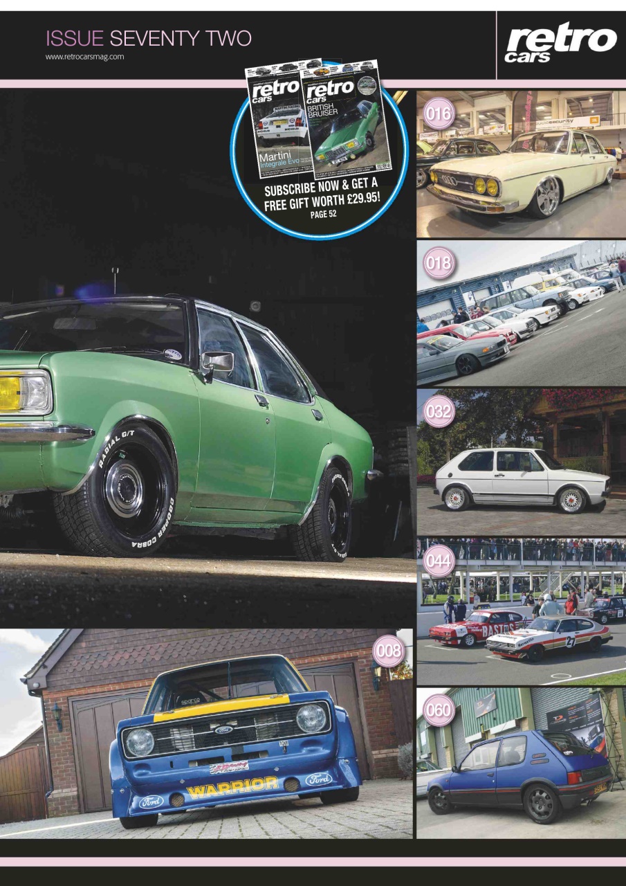 Retro Cars Preview Pages