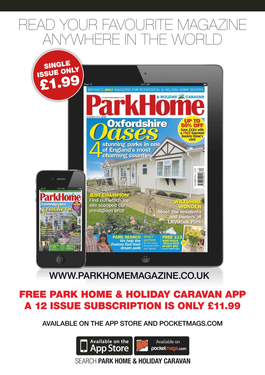 Park Home & Holiday Living Preview Pages