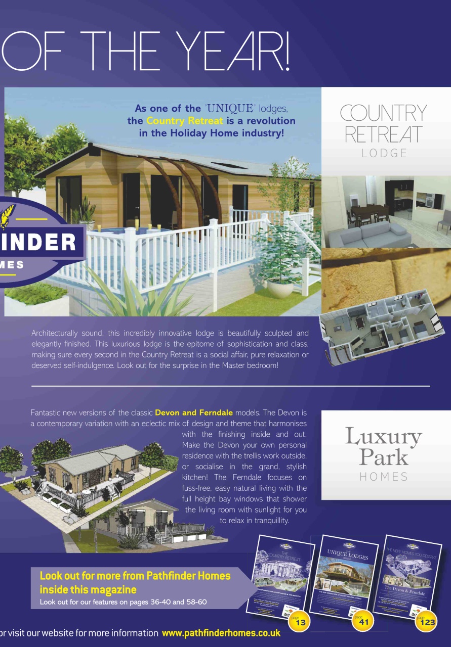 Park Home & Holiday Living Preview Pages