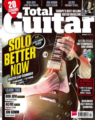 Total Guitar issue January 2014