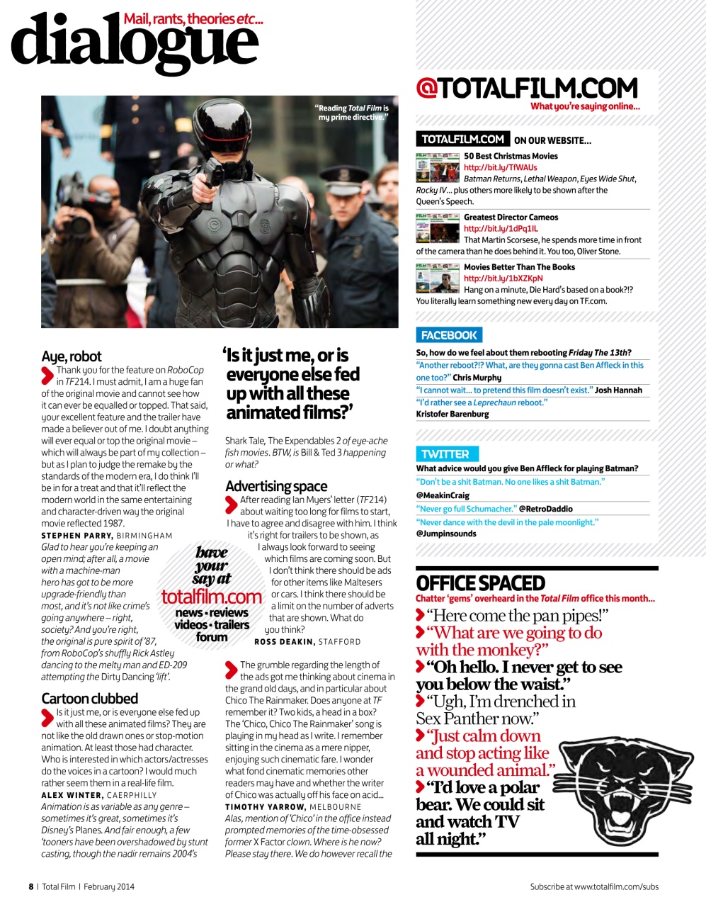 Total Film Preview Pages