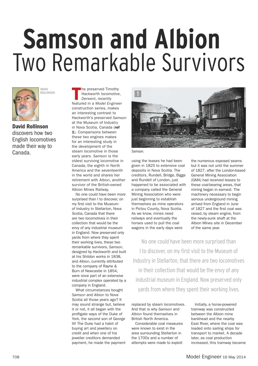 Model Engineer Preview Pages