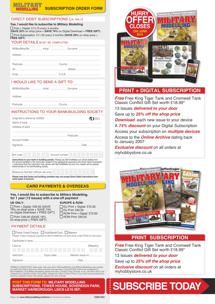 Military Modelling International Magazine Preview Pages