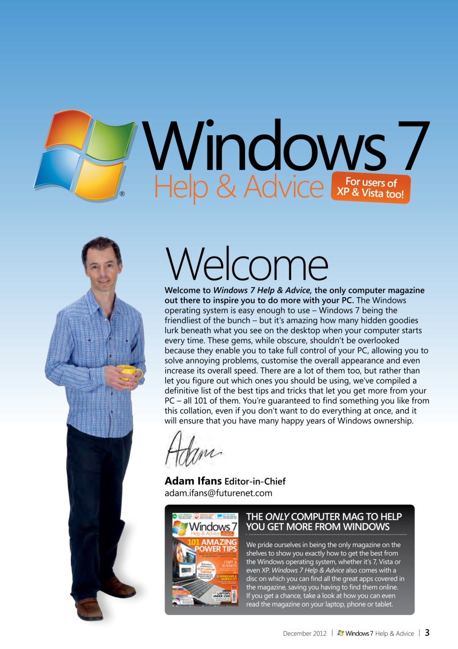 Windows Help & Advice Preview Pages