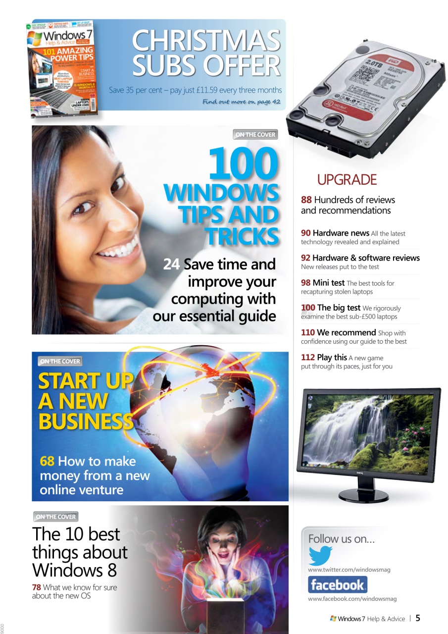 Windows Help & Advice Preview Pages