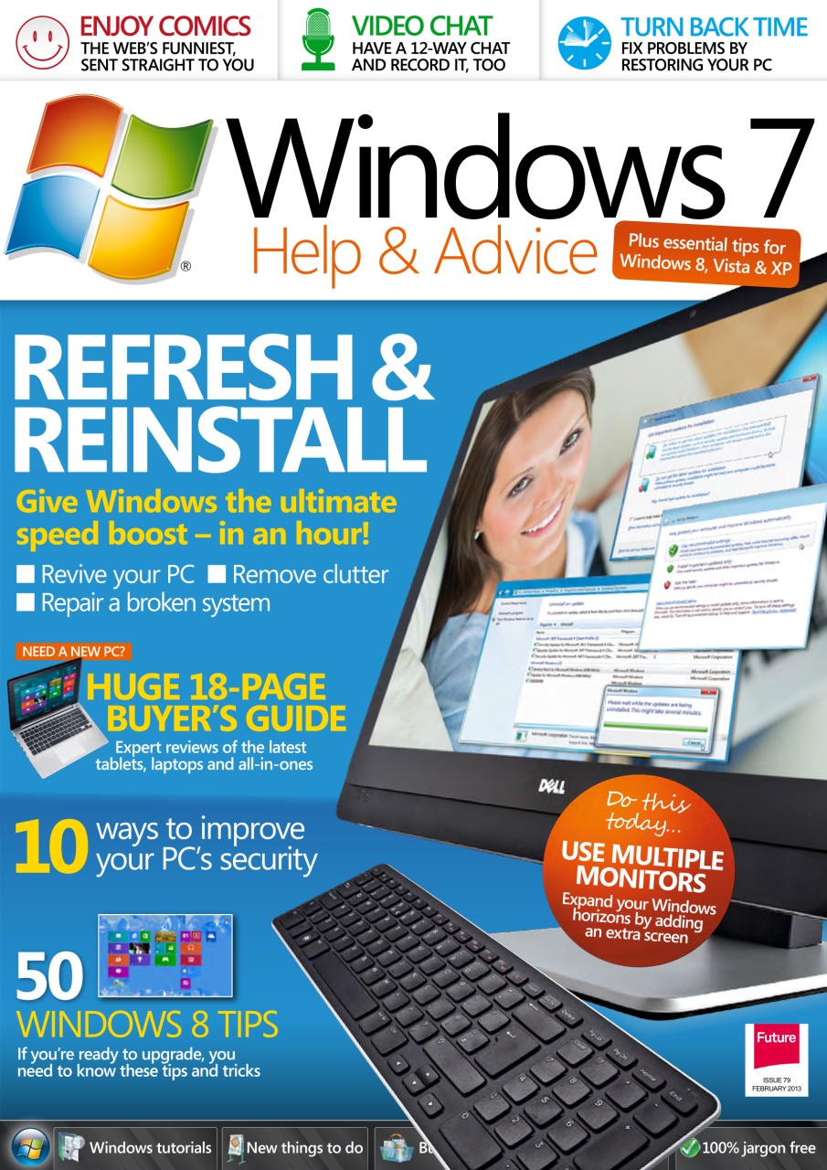 Windows Help & Advice Preview Pages
